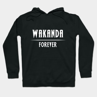 Wakanda Forver Classic Text Hoodie